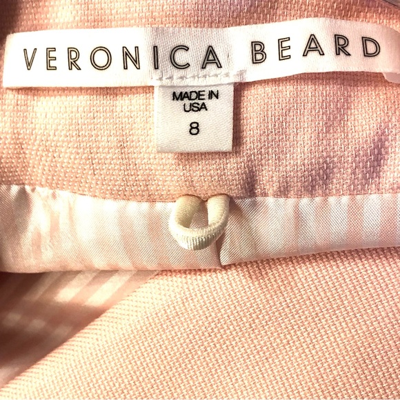 VERONICA BEARD Tyra Blazer Lion Crest Buttons Pink 8 MSRP $648 - Picture 9 of 10